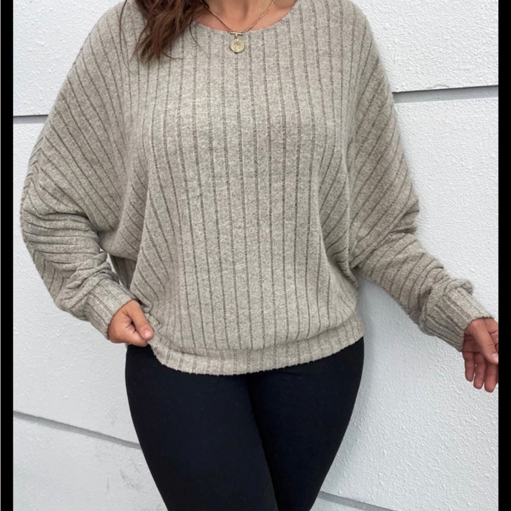 SHEIN Long Sleeve Tie Back Shirt